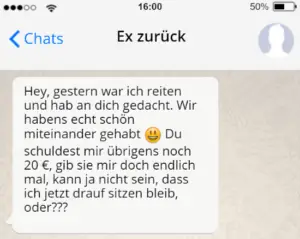 Ex löscht mich aus seinem leben