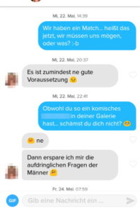 Wie schreibe ich einen mann an